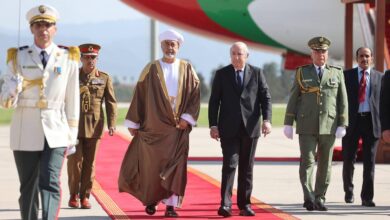 سلطان عمان الجزائر