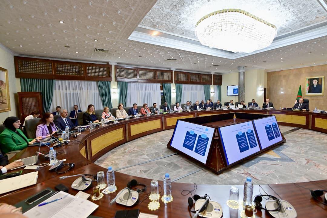 الوزير الأول سيفي غريب اجتماع الحكومة