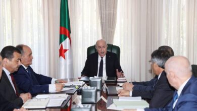 رئيس الجمهورية عبد المجيد تبون